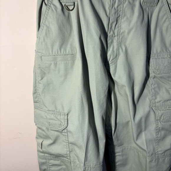 5.11 Tactical Cargo Pants Men’s 32x32 Ripstop Sage Green Khaki Work Outdoor - Picture 2 of 14